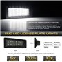 for Mazda CX-3 CX3 15-21 blanc éclairage de plaque d'