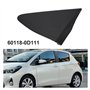 Yurefax Couvercle d'angle de rétroviseur, for TOYOTA, for Yaris 2012 2013 2014, garniture de couvercle triangulaire de rétrovise