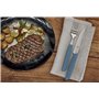 y compris couteau à steak tranchant à lame crantée