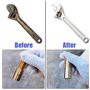 Tiiyee Boules De Polissage d'acier Inoxydable, Perles Polie Goupilles Support Culbutage Brunissage Surface Lisse Ovale Boule Acc
