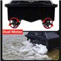 CGLYYDS Bateau amorceur Détecteur De Poisson Bateau Rc Leurre De Pêche, Bateau D'appât De Croisière GPS À Distance avec Batterie