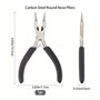 KASFDBMO Ensemble de pinces à perles tendance - Accessoire portable pour travaux manuels - Fabrication de bijoux pour les amateu
