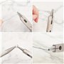 KASFDBMO Ensemble de pinces à perles tendance - Accessoire portable pour travaux manuels - Fabrication de bijoux pour les amateu