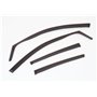 Lot de 4 déflecteurs d'air compatibles avec Renault Clio MK4 5 portes Hatchback 2013 2014 2015 2016 2017 2018 2019