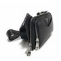 Borsa marsupio uomo Guess Siena flat bumbag zip around dark black UBS25GU05 HMSISAP5114 Piccola