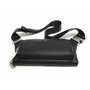 Borsa marsupio uomo Guess Siena flat bumbag zip around dark black UBS25GU05 HMSISAP5114 Piccola