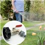 Adaptateur de réservoir IBC IBC - Adaptateur de vidange pour réservoir d'eau - Raccord de Robinet S60X6 sur Laiton - Robinet de 