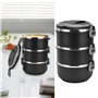 SALUTUY Bento Box Boîte à Lunch pour Adulte, boîte à Lunch pour Aliments Chauds Boîte à Lunch Multicouche Récipient Thermique em