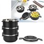 SALUTUY Bento Box Boîte à Lunch pour Adulte, boîte à Lunch pour Aliments Chauds Boîte à Lunch Multicouche Récipient Thermique em