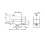 MELEDFCFK Microrupteur de Fin de Course TM-1301 CM-1301 Z-15GL-B LXW5-11