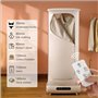 GAYAYAS Sèche-Linge électrique, Machine à Repasser Entièrement Automatique Pliable pour Vêtements Ménagers, Défroisseur à Vapeur
