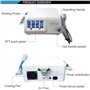 FJYAWEN Machine De Thérapie par Ondes De Choc Ed, Appareil De Massage Musculaire Extracorporel par Ondes De Choc Ed, avec 5 Tête