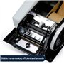 Distributeur de ruban adhésif en papier kraft semi-automatique, coupe-ruban électrique réglable en largeur,longueur, largeur et 