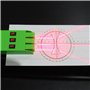 Ensemble de source lumineuse parallèle de lasers à trois voies d'équipement d'expérimentation optique de physique pour des expér