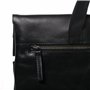 BACCINI Sac bandoulière Ordinateur VITO | Compartiment 15" Laptop Cuir véritable | Mallette Noir | Pochette d'ordinateur Portabl
