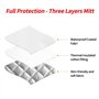 HYTTER Blueberry Cake Prints Lot de 2 maniques isolantes carrées 20,3 x 20,3 cm : épais et durable, anti-brûlure et facile à net