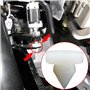 NOPOXA Lot de 4 patins d'arrêt de pédale d'embrayage 46505-SA5-000 46505SA5000 pour pédale de frein Acura-Civic
