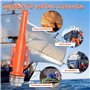 LIANGY Traceur De Filet De Pêche, Sondeur Et Localisateur Ais, Positionnement GPS 10 N.M, étanche Ipx7, Adapté à La Recherche Et