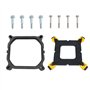 YHAILI Support de ventilateur de refroidissement CPU pour modèles de cartes mères 1700 1200 115 x 2011 1366