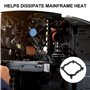 YHAILI Support de ventilateur de refroidissement CPU pour modèles de cartes mères 1700 1200 115 x 2011 1366