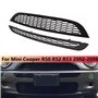 WwwBaoF8 Calandre de Pare-Choc Avant pour Mini Cooper R50 R52 R53 2002-2006 51137026202 51137133847 51117127931,Cache-Masque en 