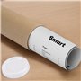 Nyutcwe Tubes d'envoi avec Capuchons d'extrémité en Plastique, Tubes 'expédition de 2x20 Pouces, Affiche Robuste et protectrice,