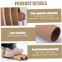Nyutcwe Tubes d'envoi avec Capuchons d'extrémité en Plastique, Tubes 'expédition de 2x20 Pouces, Affiche Robuste et protectrice,