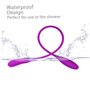 Couple vibrateur 7 modes à double gode vibrateur en silicone imperméable soutient gode à double extrémité pour couples clitoris,