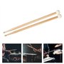Morain Timpani Paire de baguettes de batterie à tête en feutre pour entraînement à percussion