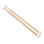 Morain Timpani Paire de baguettes de batterie à tête en feutre pour entraînement à percussion