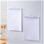 Morain Pince magnétique en acrylique transparent - Longue pince à papier magnétique - Pour bureau