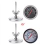 JSGHGDF Four de cuisine en acier inoxydable portable pour cuisson des aliments température 50-300 ℃, Argenté., M