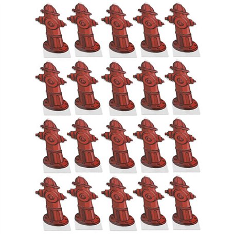 Pffiocix Lot de 20 pots pour chien - Inducteur de dressage pour chiots - Statue de chien avec pipi pour intérieur