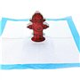Pffiocix Lot de 20 pots pour chien - Inducteur de dressage pour chiots - Statue de chien avec pipi pour intérieur
