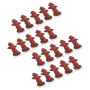 Pffiocix Lot de 20 pots pour chien - Inducteur de dressage pour chiots - Statue de chien avec pipi pour intérieur