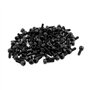 TULDYS 100 pièces Noir M2 X 6mm en Acier allié Boulon Hexagonal à tête Creuse vis à métaux