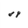 TULDYS 100 pièces Noir M2 X 6mm en Acier allié Boulon Hexagonal à tête Creuse vis à métaux