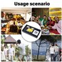Beimus Adaptateur de cassettes, conversion motorisée de bande vidéo pour caméscopes, facile à utiliser à 1 bouton