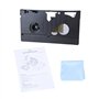 Beimus Adaptateur de cassettes, conversion motorisée de bande vidéo pour caméscopes, facile à utiliser à 1 bouton