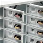 Casier en acier pour téléphone portable à 12 emplacements sécurisé et pratique avec mini-armoire de station de chargement et ser