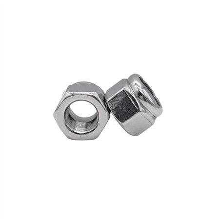 50 pcs 10 #-24 UNC en acier inoxydable en nylon contre-écrou insert écrous de blocage