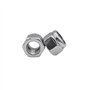 50 pcs 10 #-24 UNC en acier inoxydable en nylon contre-écrou insert écrous de blocage