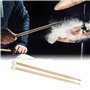 Ksikdeg Timpani Paire de baguettes de batterie à tête en feutre pour entraînement à percussion
