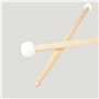 Ksikdeg Timpani Paire de baguettes de batterie à tête en feutre pour entraînement à percussion