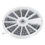 Kit d'assortiment de Petites Mini vis écrous 600pcs 12 Types de boulons boulons Attaches Assorties M1 M1.2 M1.4 M1.6 pour Montre