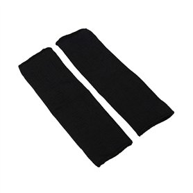 Demeras Manchons de Bras de Protection 1 Paire de brassards de Protection Anti-Coupure en Acier Brassards de Protection Manches