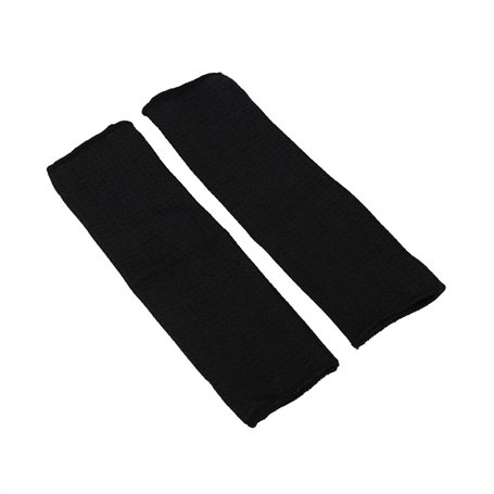 Demeras Manchons de Bras de Protection 1 Paire de brassards de Protection Anti-Coupure en Acier Brassards de Protection Manches