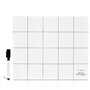 Ksikdeg Bloc de travail magnétique en caoutchouc avec impression papier laminé pour téléphone portable