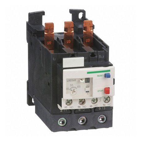 Relais de surcharge thermique LRD365C 48-65A 1NO+1NC Relais de surcharge thermique différentiel à vis LR-D365C Applications dans