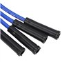 Câble d'allumage de Bougie d'allumage Robuste et Durable Câble de Bougie d'allumage de 1 M de Long Fiable avec Cache-poussière p
